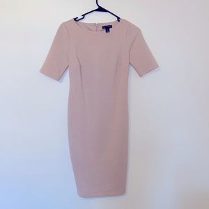A Pea in the Pod maternity dress. Blush color. Size small.